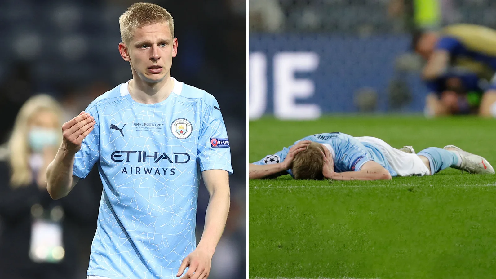 Zinchenko révèle que la finale de la Ligue des champions l’a laissé en larmes, la star d’Arsenal n’ayant pas mangé pendant deux jours
