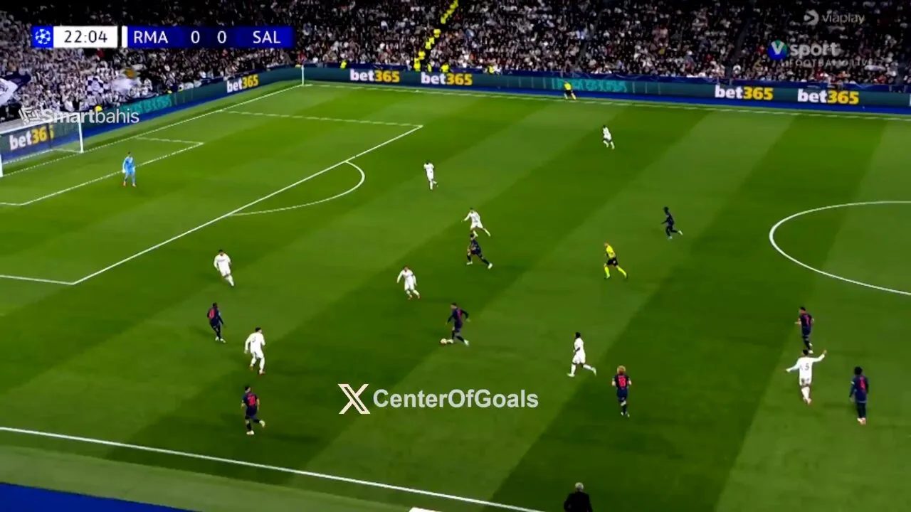 REGARDER: Rodrygo Goes sort de l’impasse alors que le Real Madrid mène le RB Salzbourg