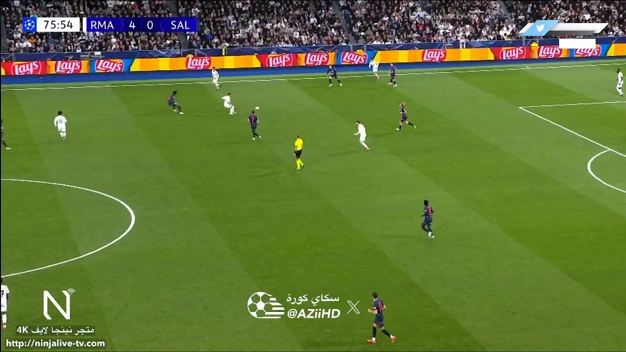 REGARDER: Vinicius Junior double alors que le Real Madrid atteint la cinquième place contre le RB Salzbourg