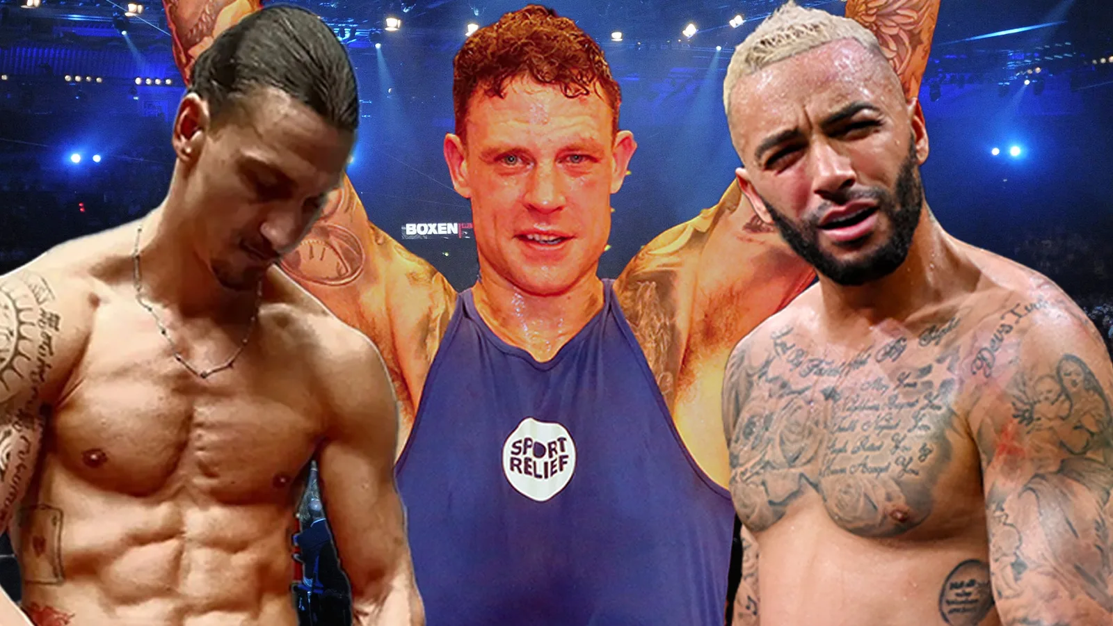 Tous les cartes de boxe de Premier League taquinées avec Zlatan Ibrahimovic et Wayne Bridge parmi les stars pour se battre