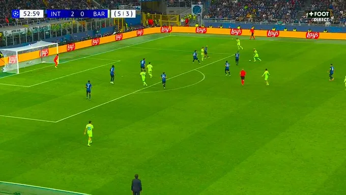 Regardez: Barcelone dans le jeu sous le nom d’Eric Garcia Volleys à la maison pour couper l’inter-lead