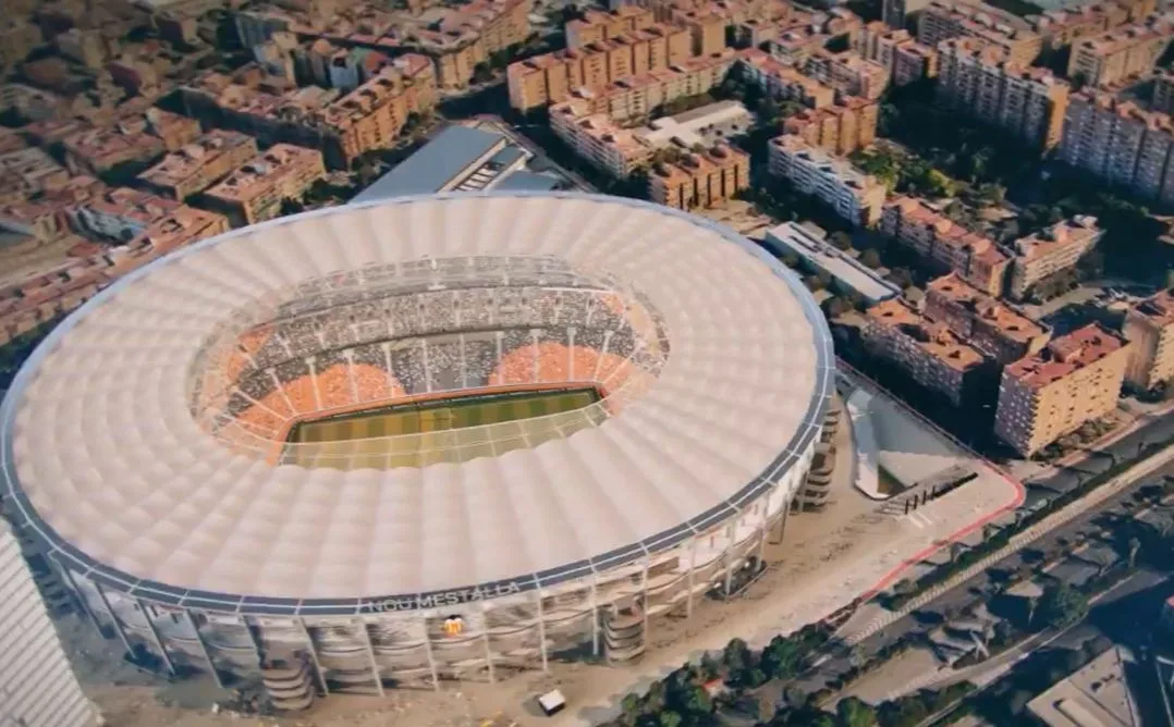 Valence annonce la reprise des travaux au stade Mestalla
