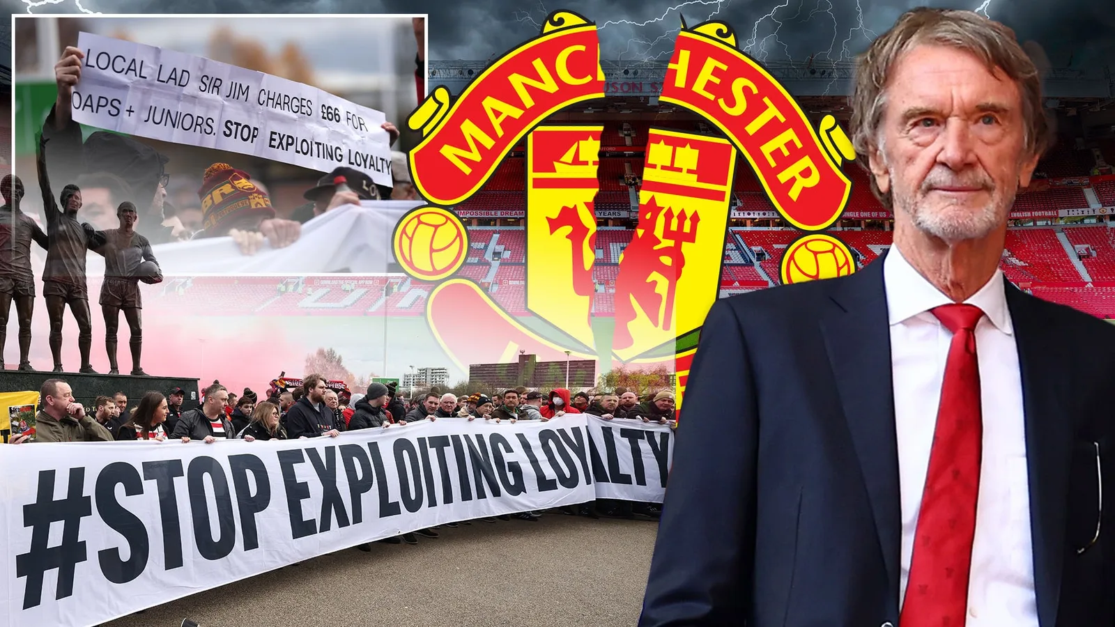 Man Utd est encore plus en colère contre les fans après un e-mail défendant la hausse du prix des billets alors que les supporters sont furieux de « parler de ne pas lire la salle »