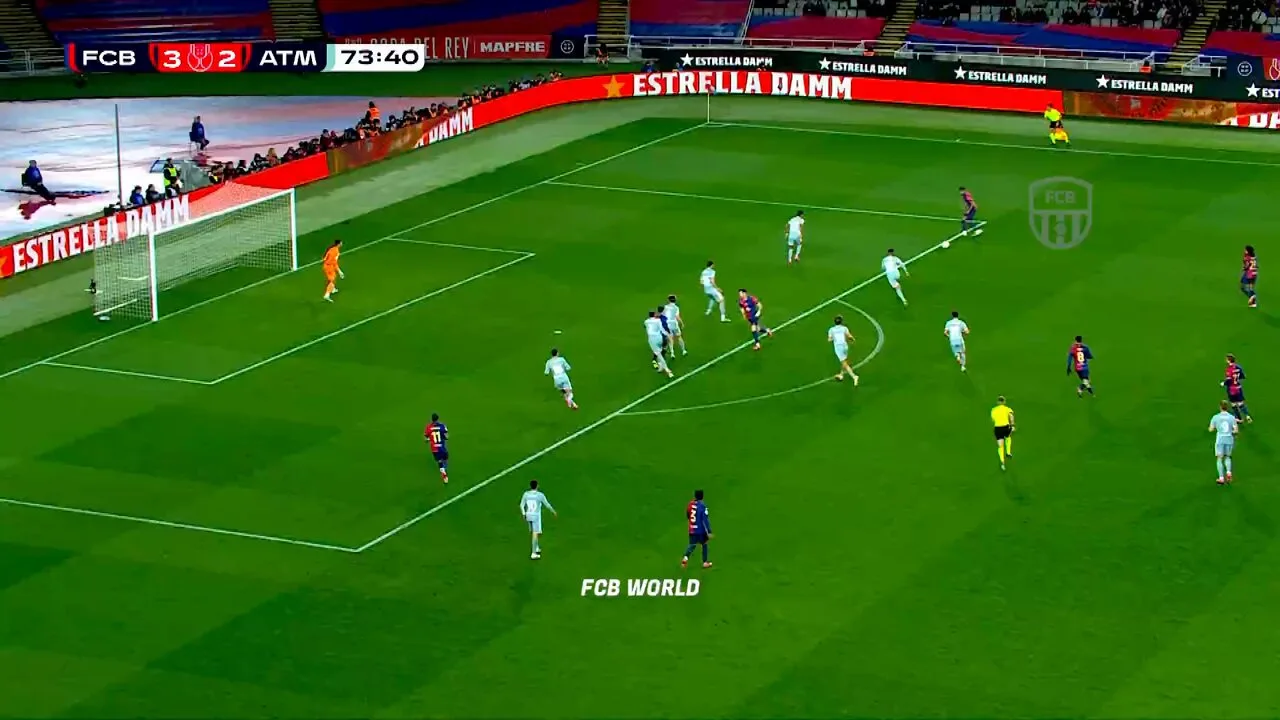 Regarder: Robert Lewandowski établit un coussin de deux buts pour Barcelone contre l’Atletico Madrid