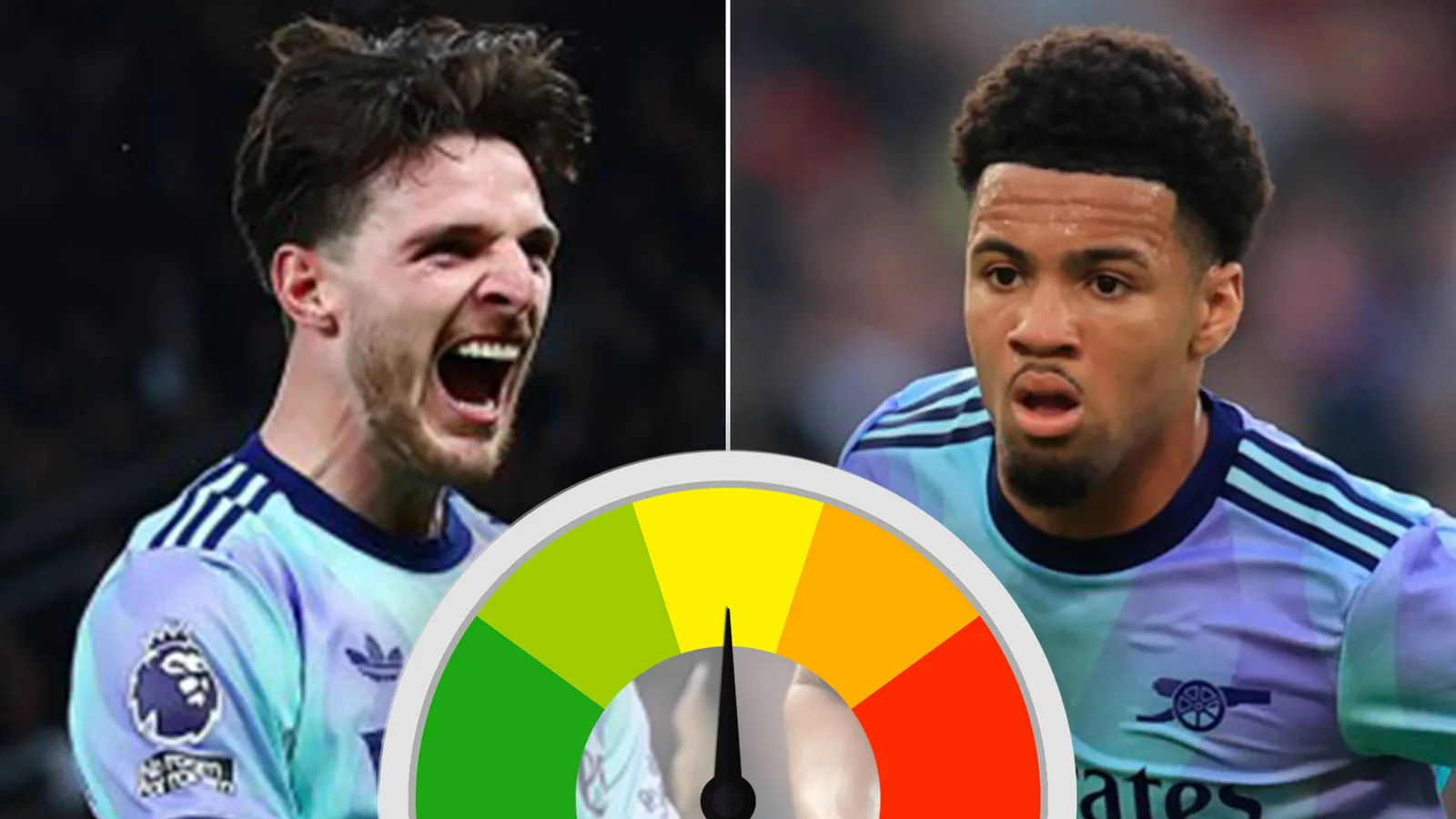 Arsenal Player Ratings: Declan Rice dirige le milieu de terrain des Gunners mais Wonderkid Ethan Nwaneri tombe en dessous des normes élevées