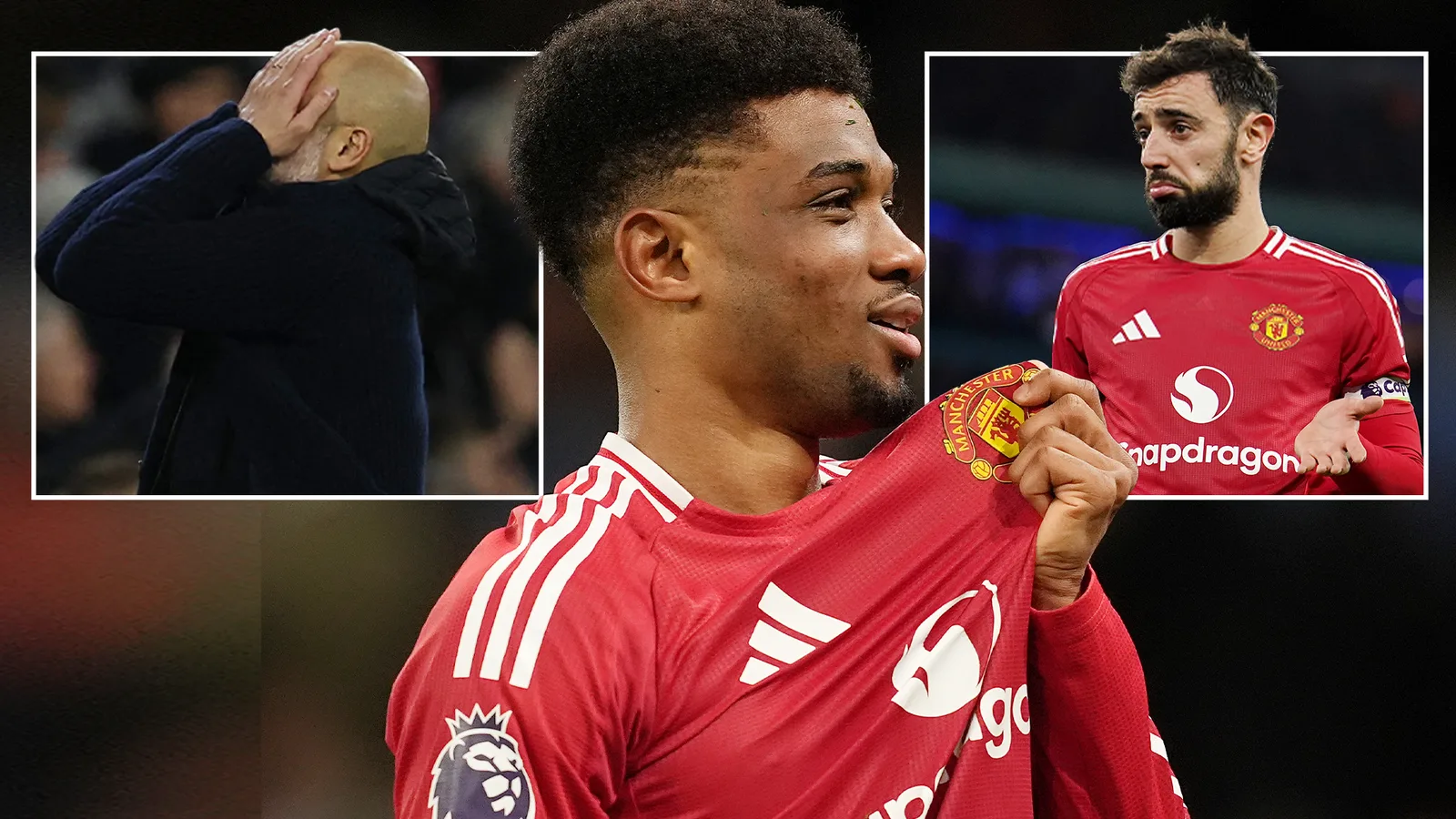 Man City 1 Man Utd 2: Amad Diallo et Bruno Fernandes marquent deux minutes en trois minutes pour remporter le derby à mort alors que City BOOED