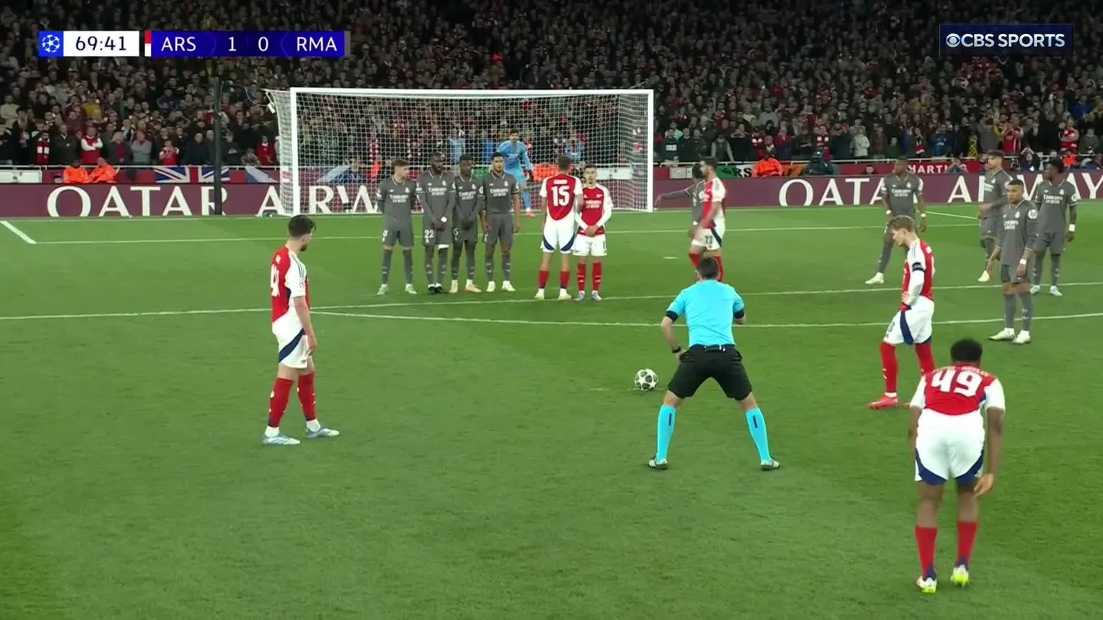 Regarder: Arsenal score deux fois en cinq minutes pour aller 3-0 sur le Real Madrid