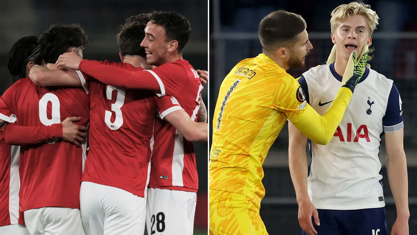 AZ Alkmaar 1 Tottenham 0: Lucas Bergvall marque son propre objectif de quitter les Spurs avec tout ce qui est à la deuxième étape