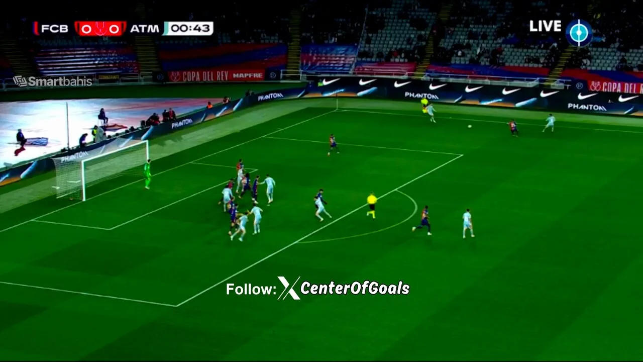 REGARDER: L’Atletico Madrid mène en 60 secondes contre Barcelone alors que Julian Alvarez marque