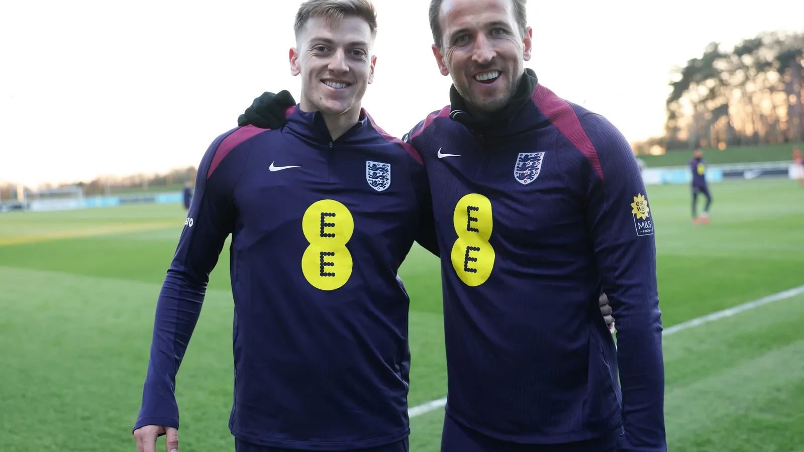 «  Juste incroyable  » Harry Kane souffle Liam Delap avec ce qu’il a fait lors de la première séance de formation en Angleterre