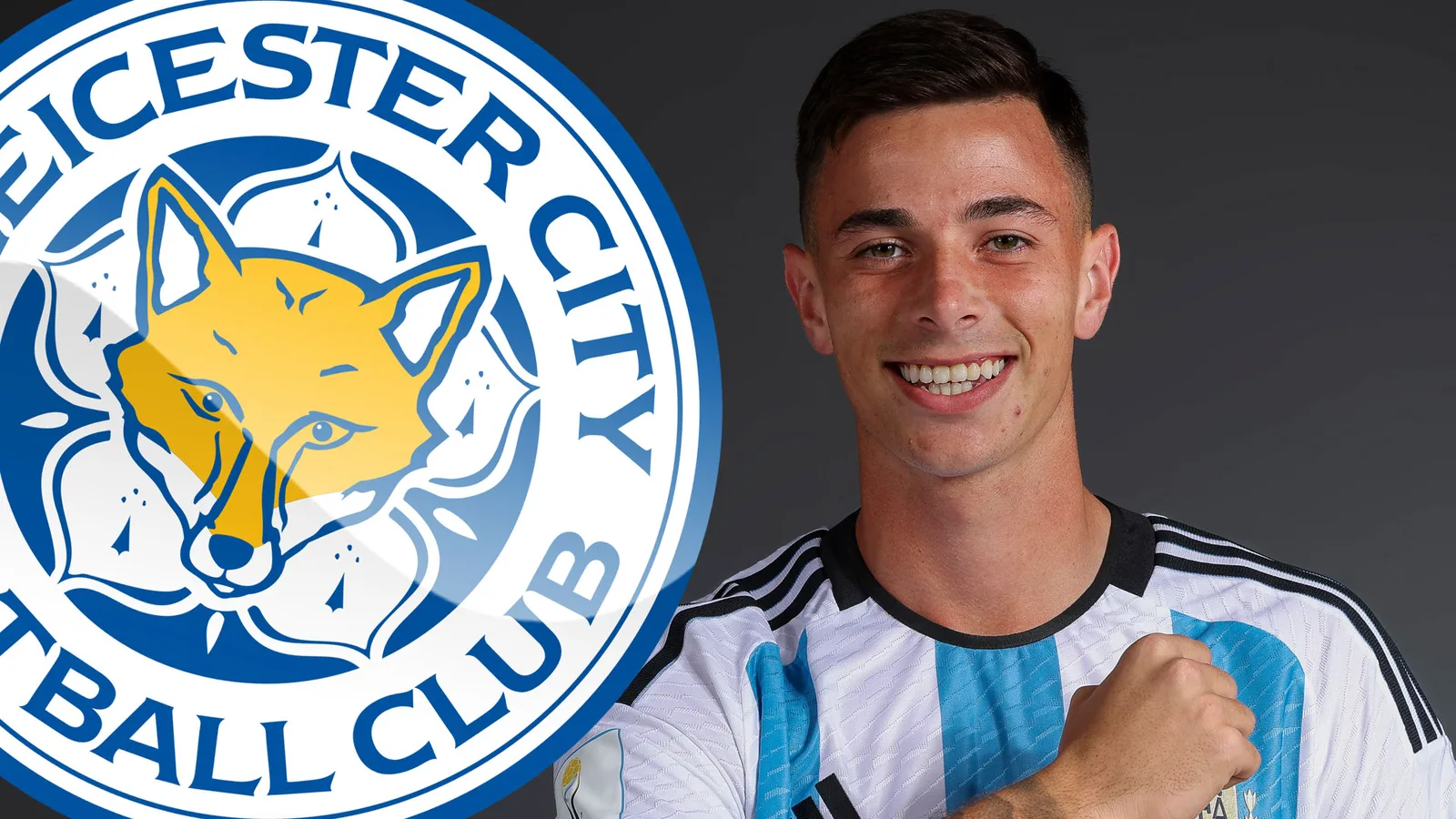 Leicester effectue un transfert choc pour le capitaine argentin des moins de 20 ans, Valentin Gomez, et espère conclure un accord