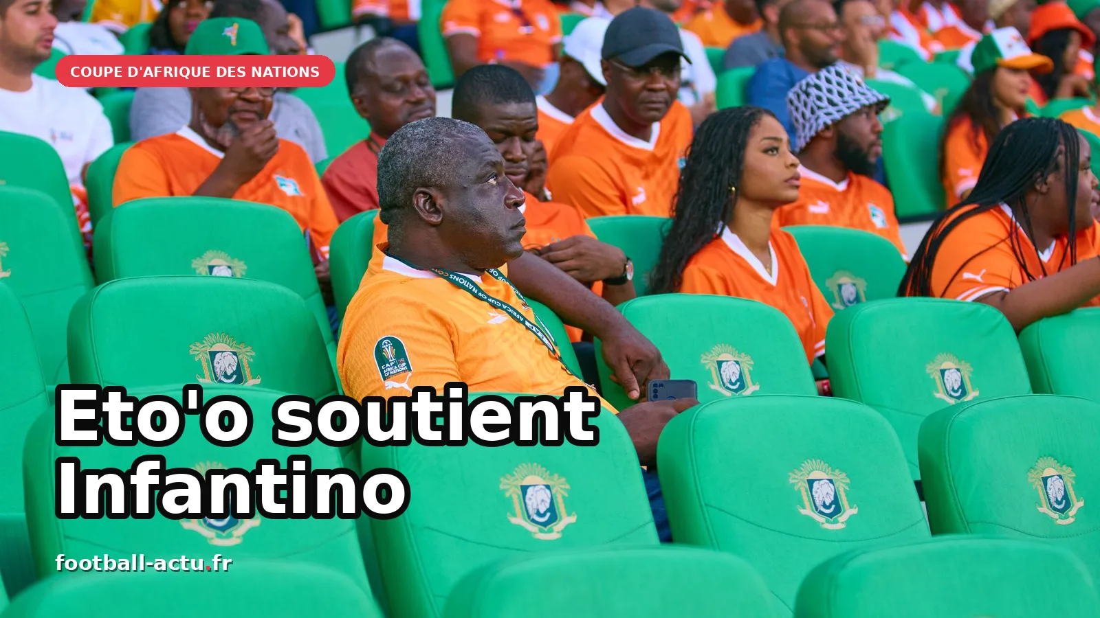 Samuel Eto'o renforce son soutien à Gianni Infantino au sein de la FIFA