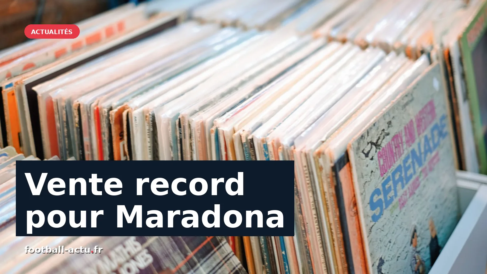 Un Ballon de Maradona vendu à prix record mais en deçà des attentes